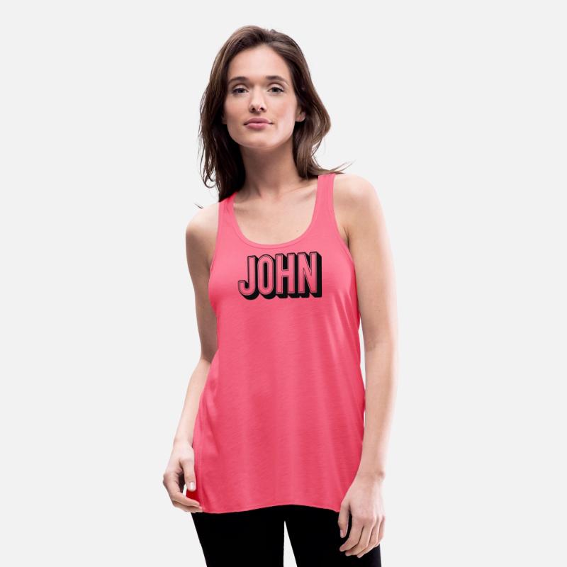 Bold Block Letter JOHN Graphic Design