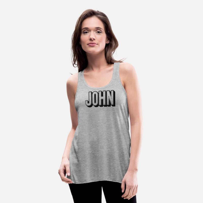 Bold Block Letter JOHN Graphic Design