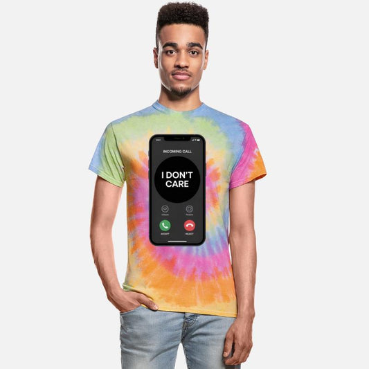 BREAKING NEWS I DON'T CARE Message funny design