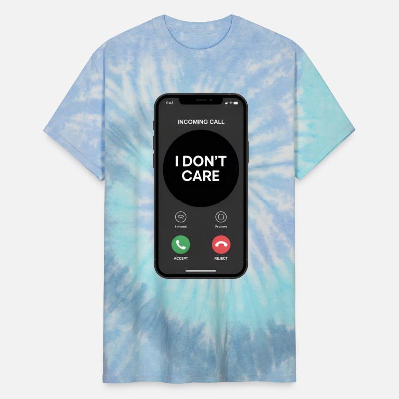 BREAKING NEWS I DON'T CARE Message funny design