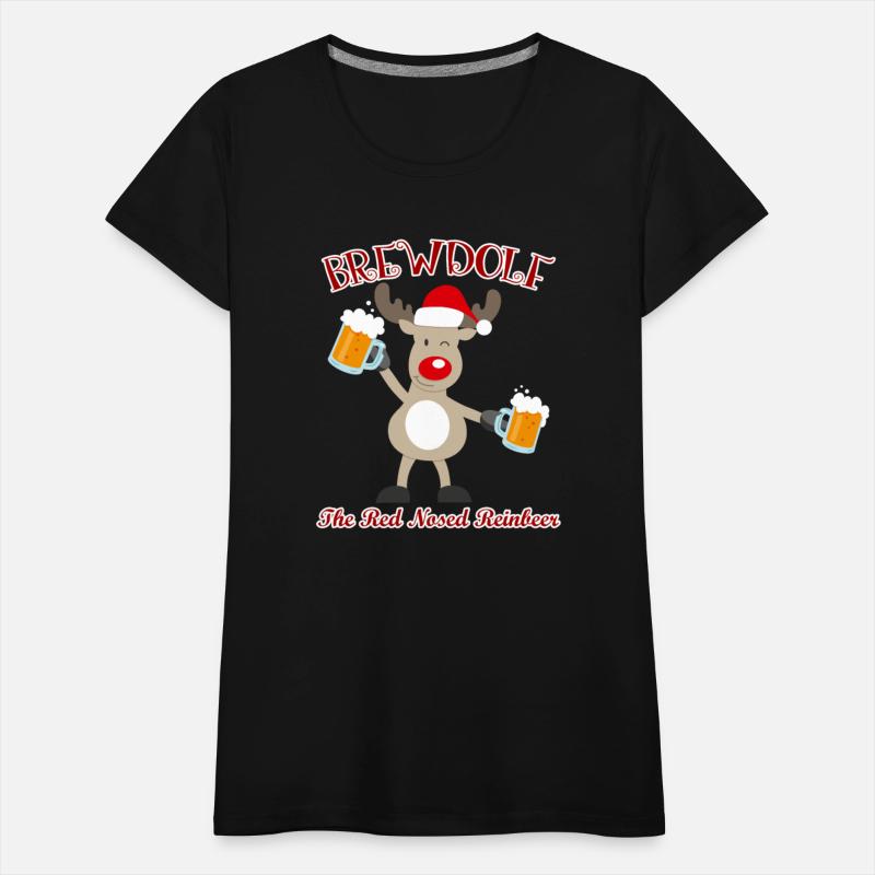 Brewdolph Red Nosed Reinbeer Christmas Reindeer