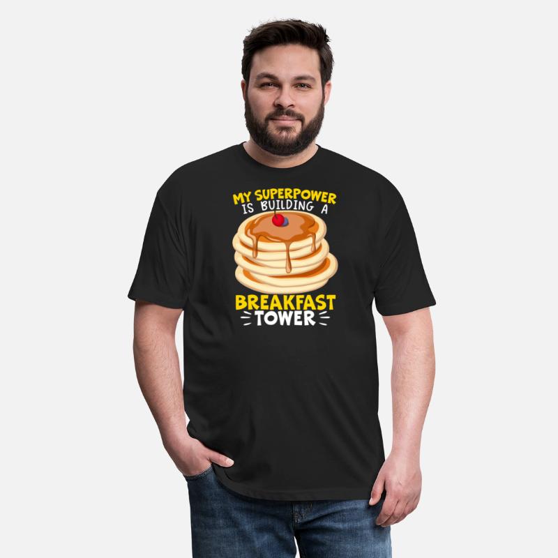 Building A Breakfast Tower Pancake Maker Food