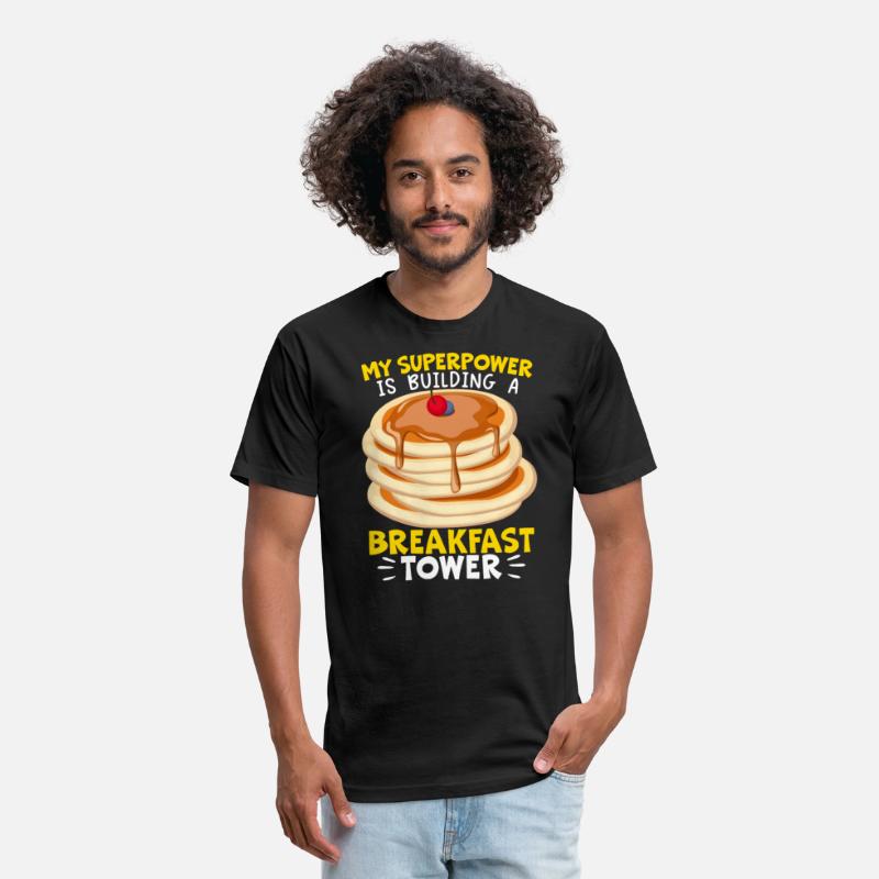 Building A Breakfast Tower Pancake Maker Food