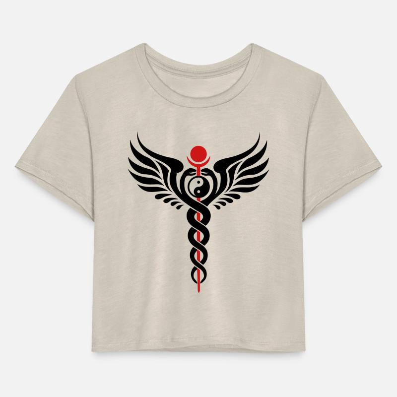 Caduceus, Yin Yang, Winged Serpent, Hermetic