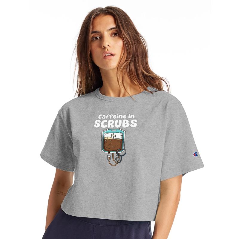 CAFFEINE IN SCRUBS - NURSE GIFT