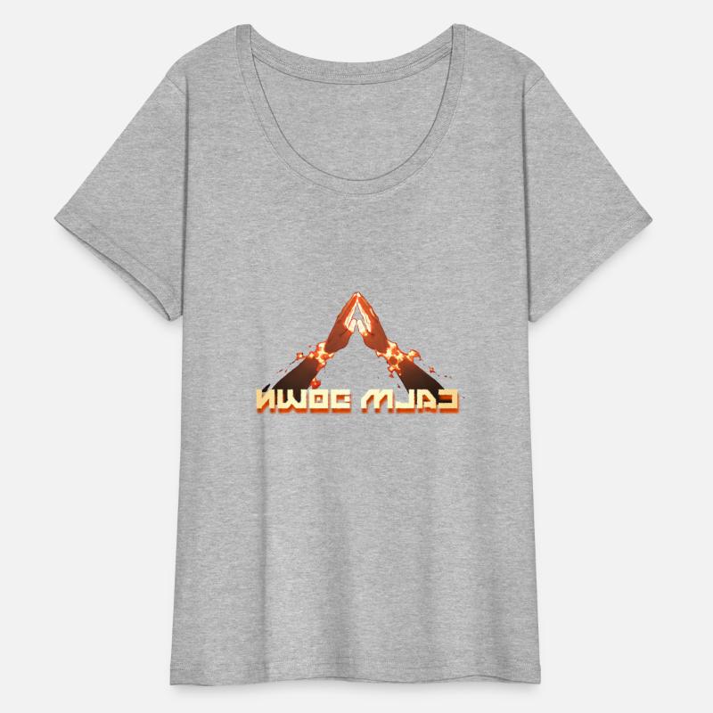 Calm Down! Mirror Image: cool reverse typography