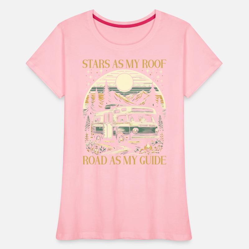 Camper Van Traveling Camping Outdoor Nature Camp