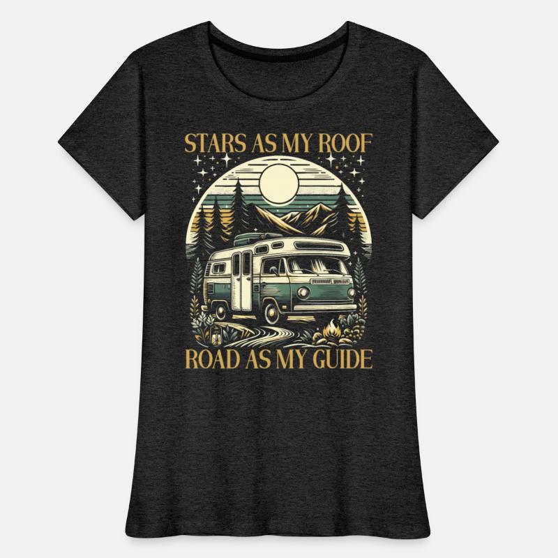 Camper Van Traveling Camping Outdoor Nature Camp