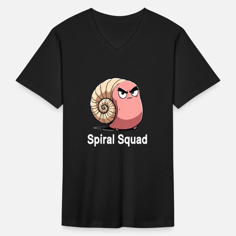 Cartoon Ammonites Fossils Prehistoric