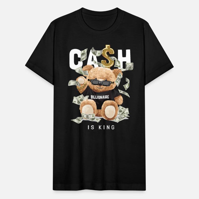 Cash Is The King Billionaire Bear Toy