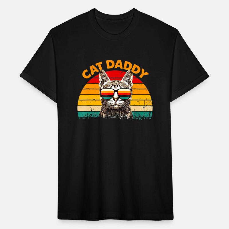 Cat Daddy Vintage Eighties Style Cat Retro