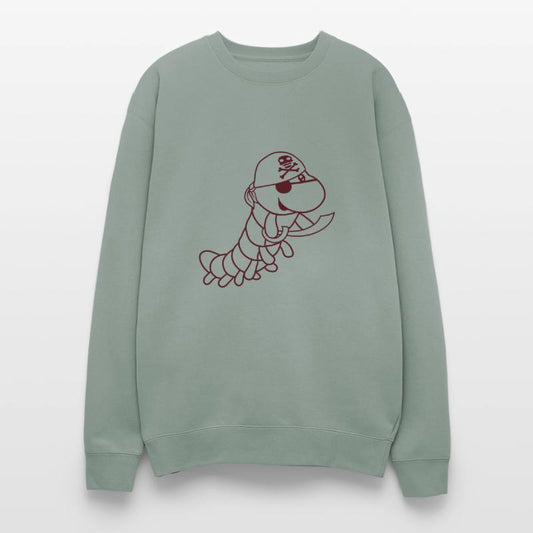 Caterpillar Evil Pirate Sailor Funny Cute Comic