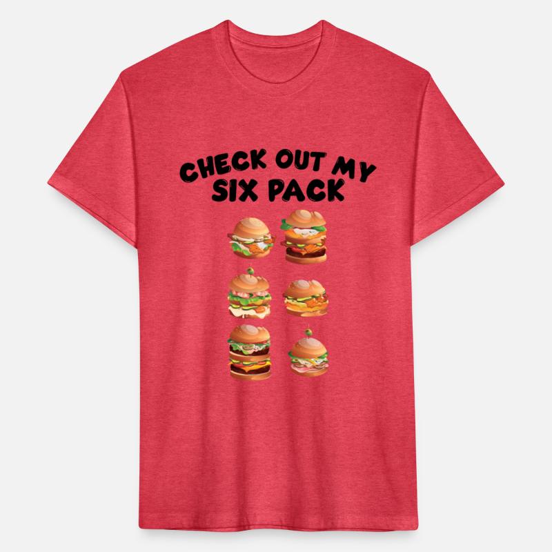 Check Out My Six Pack Cheeseburger Cheese Burger