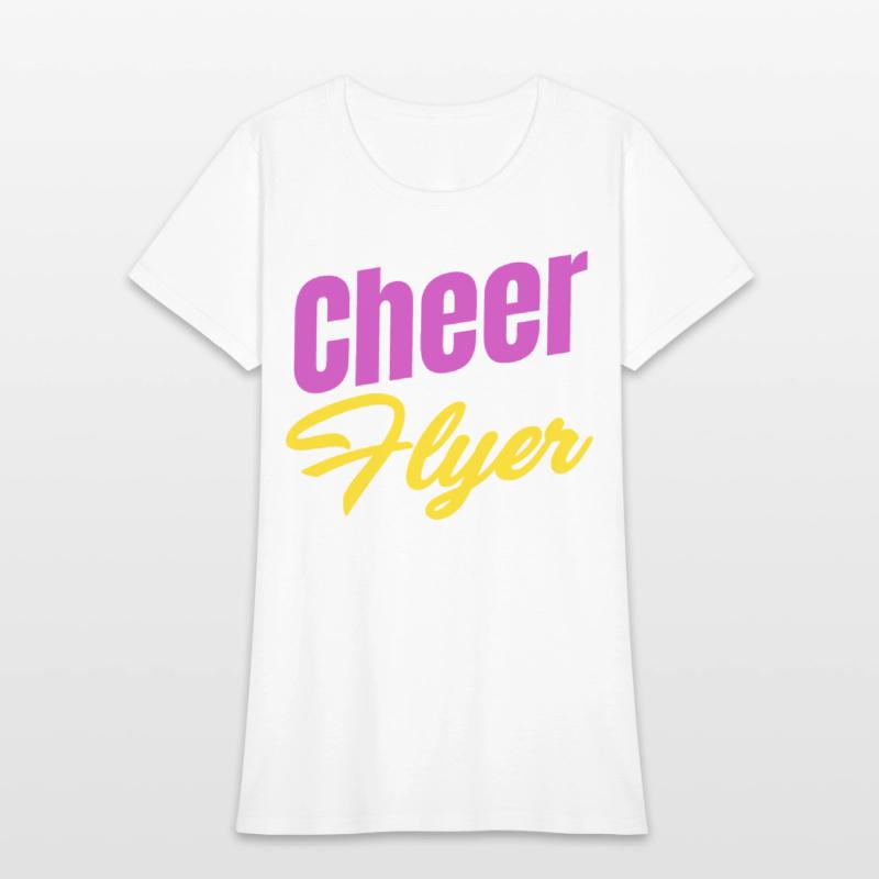 Cheer Flyer Funny Football Backspot Tumbling