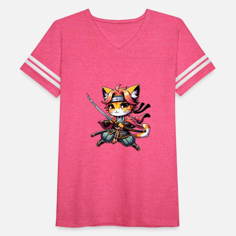 Chibi Samurai Cat