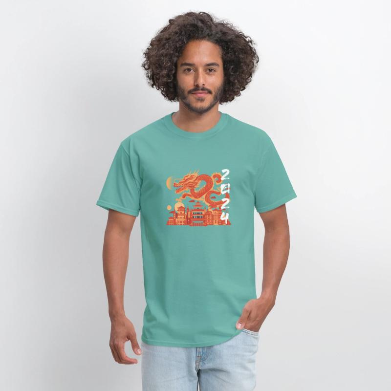 chinese new year shirt 2024 Dragon