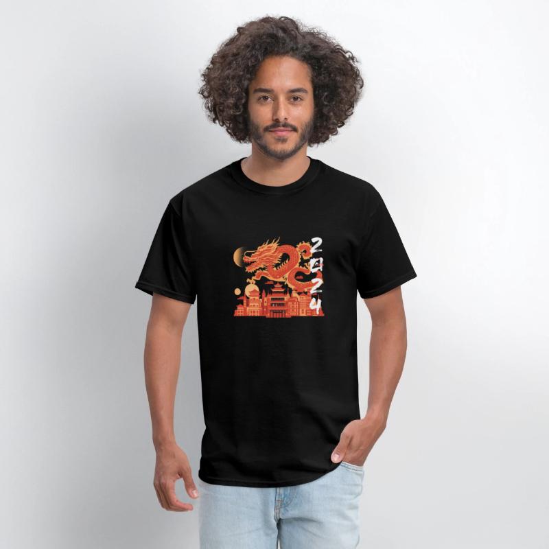 chinese new year shirt 2024 Dragon
