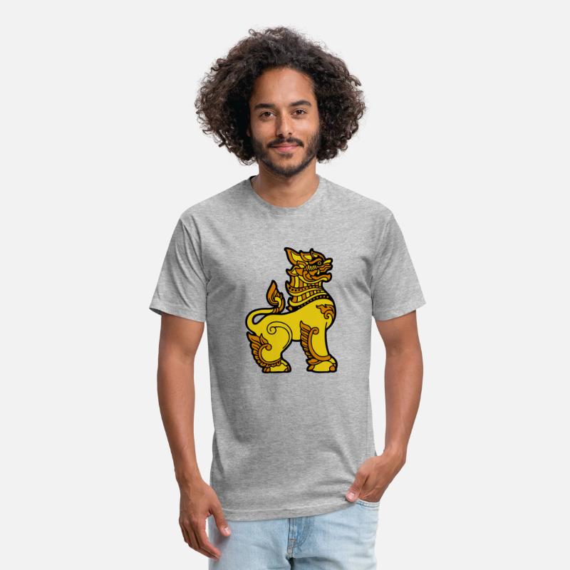 Chinthe burma asian god animal