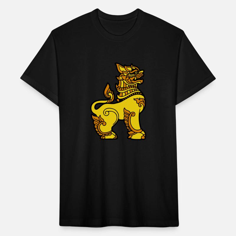 Chinthe burma asian god animal