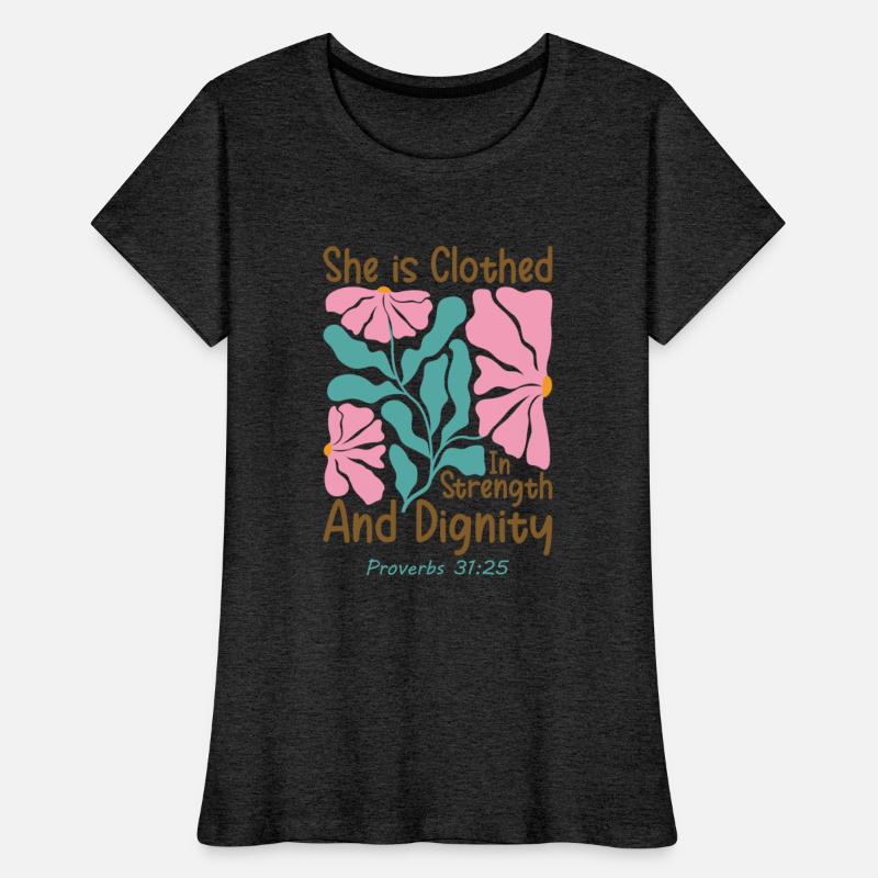 Christian She is clothed in strength and dignit