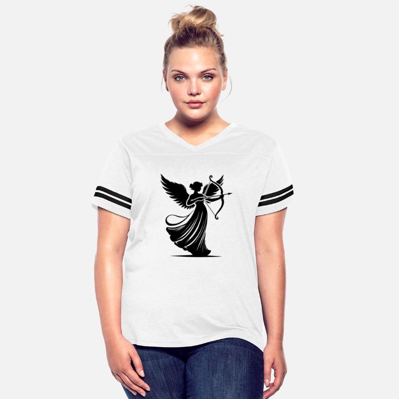 classic angel shooting her love arrows