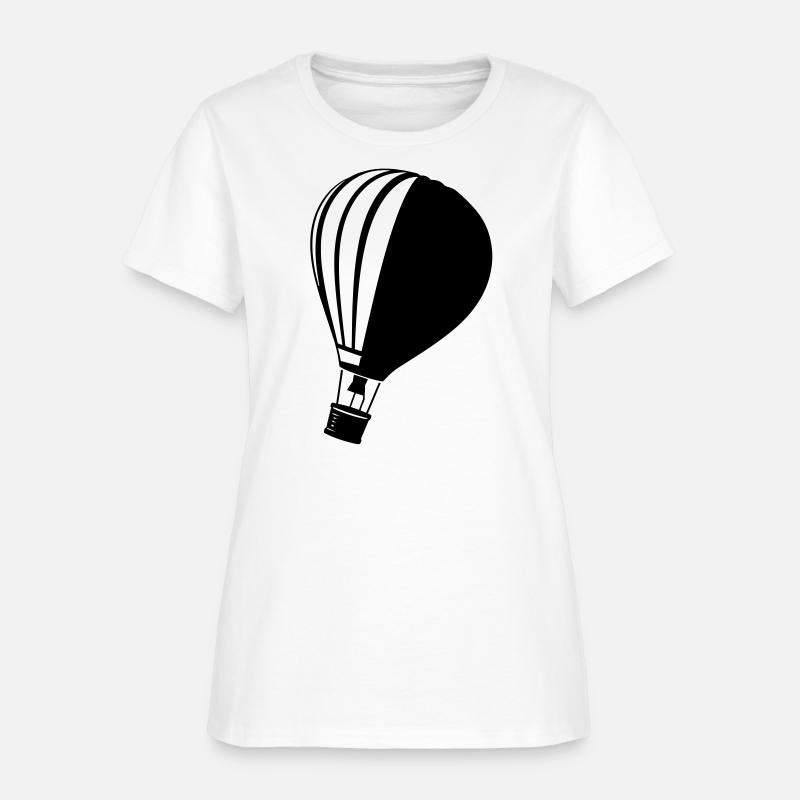Classic Hot Air Balloon Silhouette