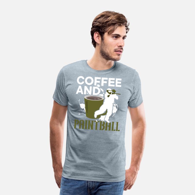 Coffee Drinker Paintball Player Paintballer