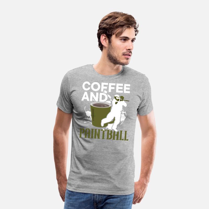 Coffee Drinker Paintball Player Paintballer