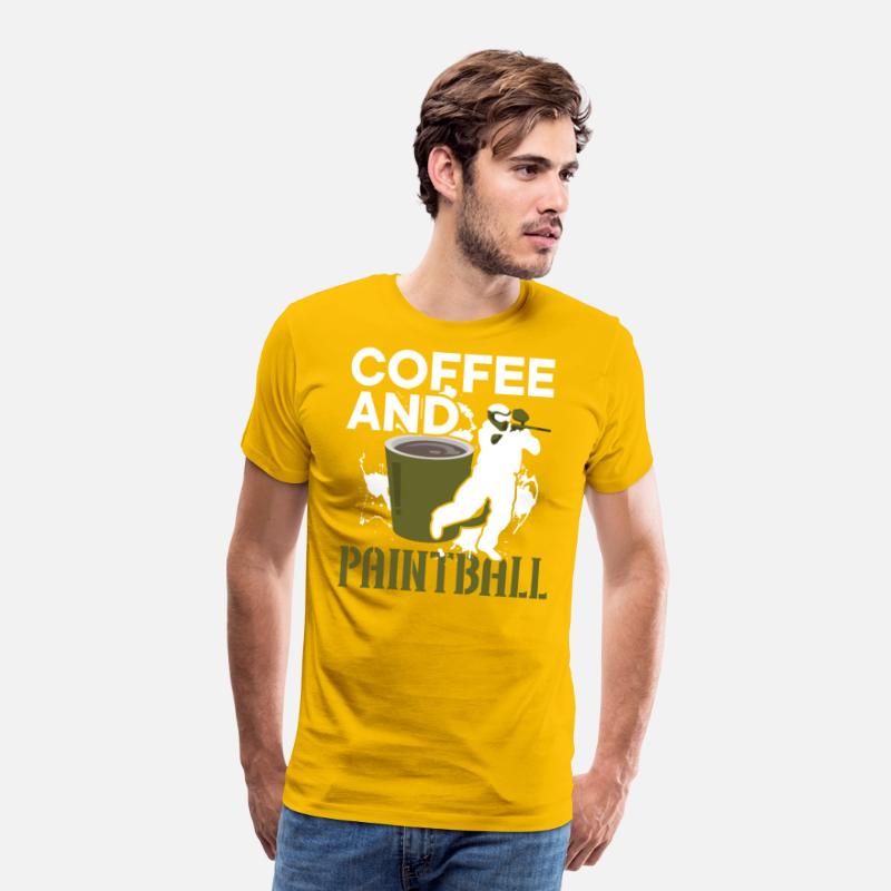 Coffee Drinker Paintball Player Paintballer