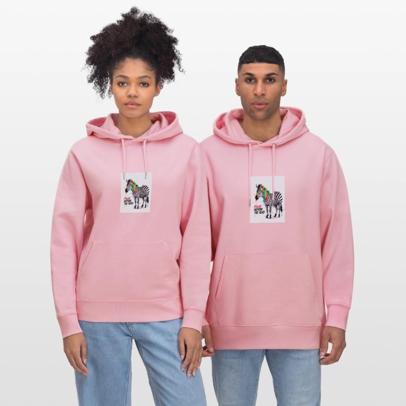 Color Outside the Herd – Graffiti Zebra T-Shirt