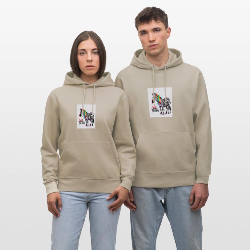 Color Outside the Herd – Graffiti Zebra T-Shirt