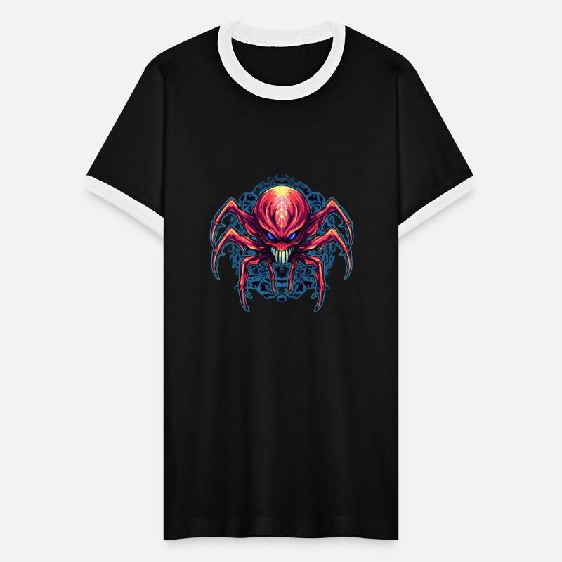 Colorful Abstract Spider Design Arachnids