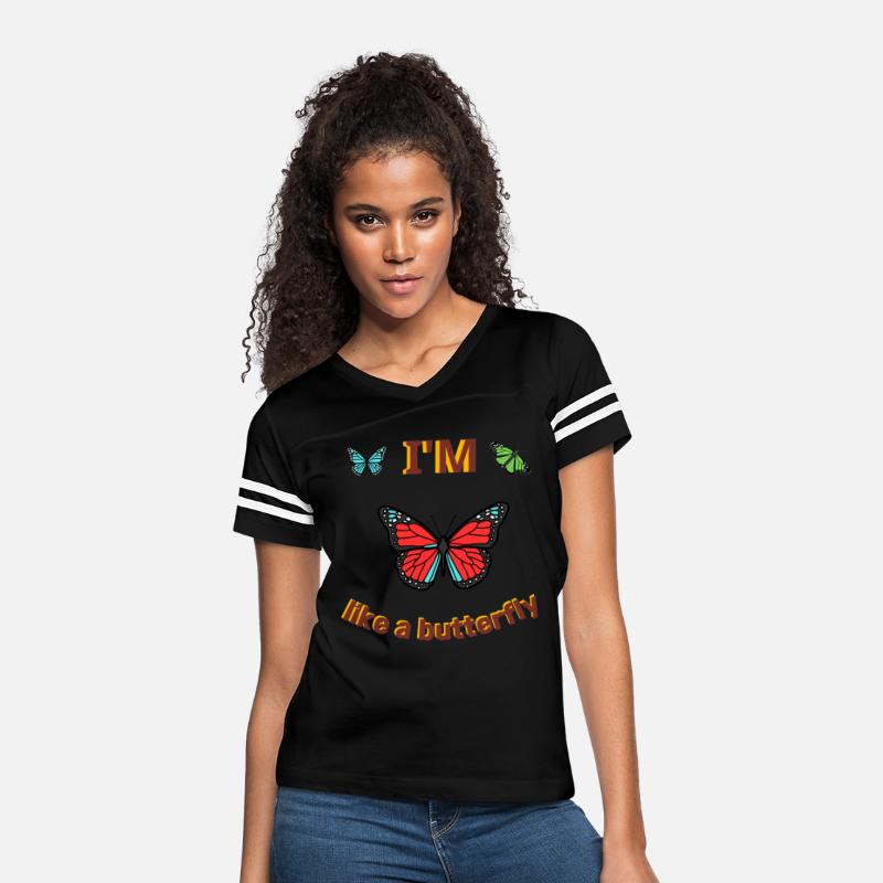 Colorful Butterfly T-Shirt and Colorful Butterflie