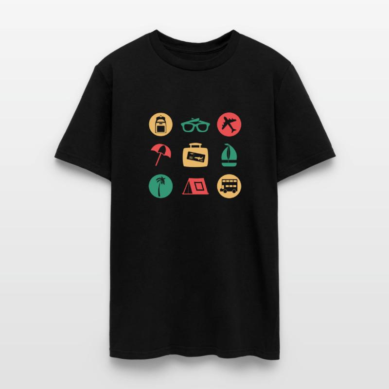 Colorful Icons Travel