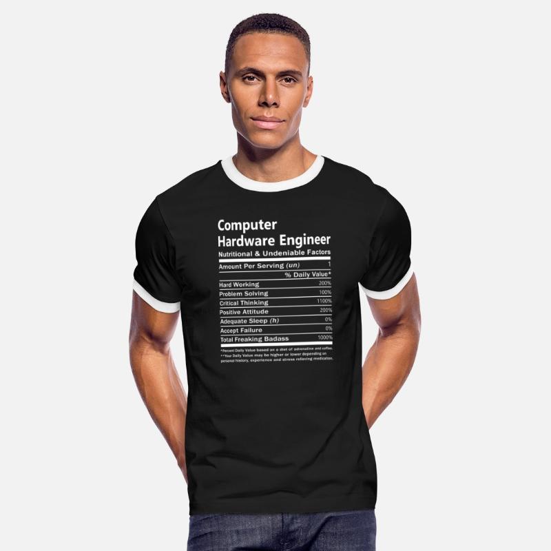 Computer Hardware Engineer T Shirt - Nutritional A