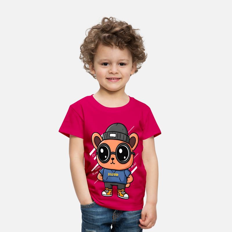 Cool Bear Streetwear - Hipster Cartoon Style