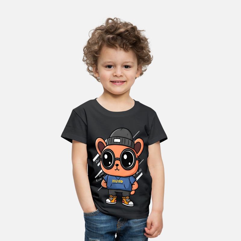 Cool Bear Streetwear - Hipster Cartoon Style