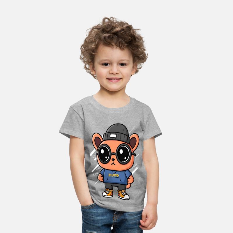 Cool Bear Streetwear - Hipster Cartoon Style
