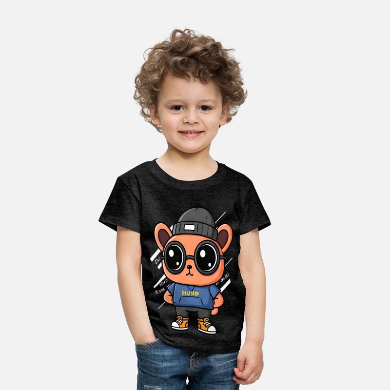 Cool Bear Streetwear - Hipster Cartoon Style