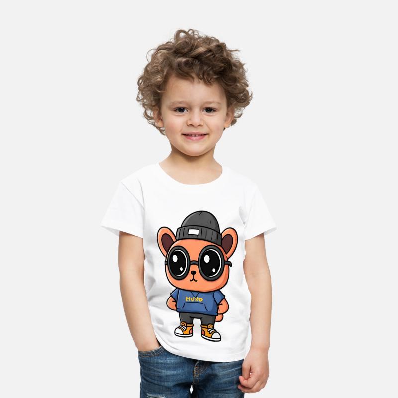 Cool Bear Streetwear - Hipster Cartoon Style