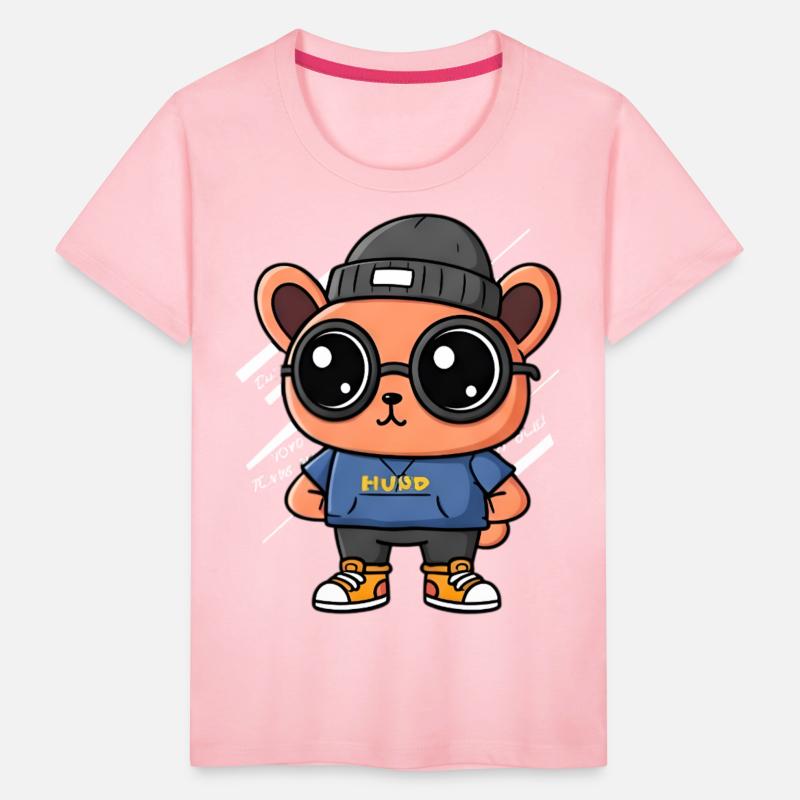 Cool Bear Streetwear - Hipster Cartoon Style