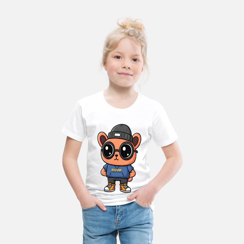 Cool Bear Streetwear - Hipster Cartoon Style