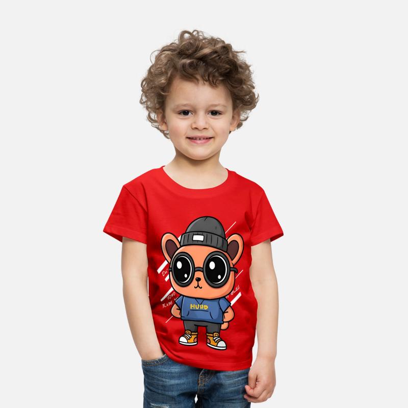 Cool Bear Streetwear - Hipster Cartoon Style