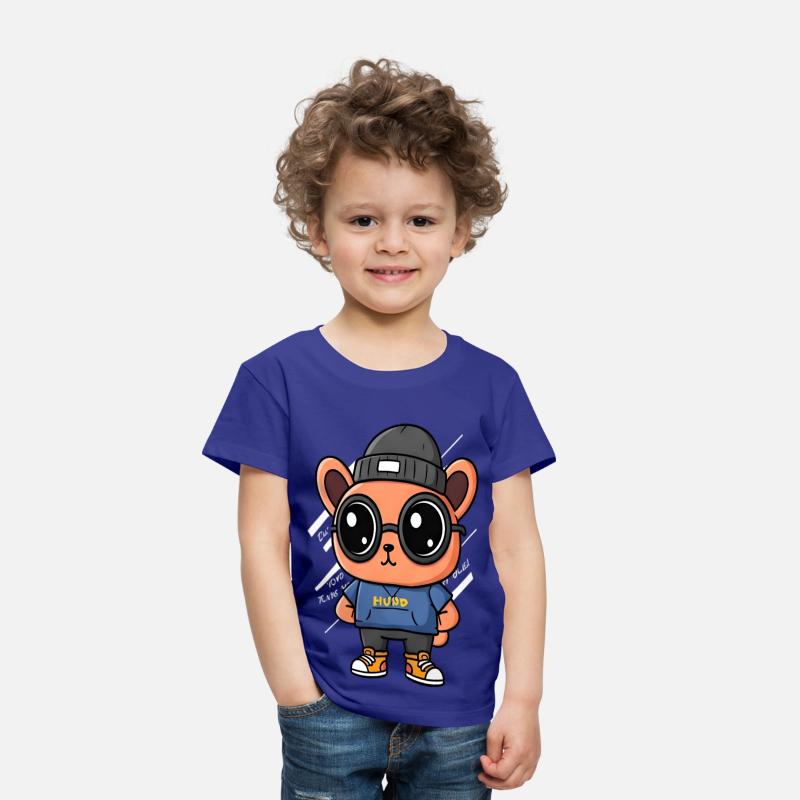 Cool Bear Streetwear - Hipster Cartoon Style