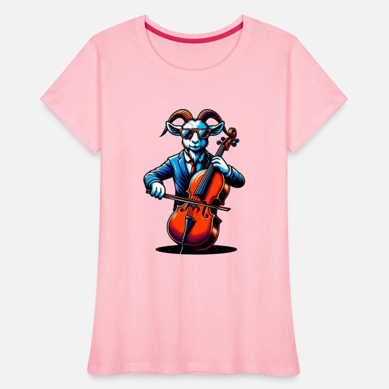 Cool Cello Goat Design Musicians Orchestra