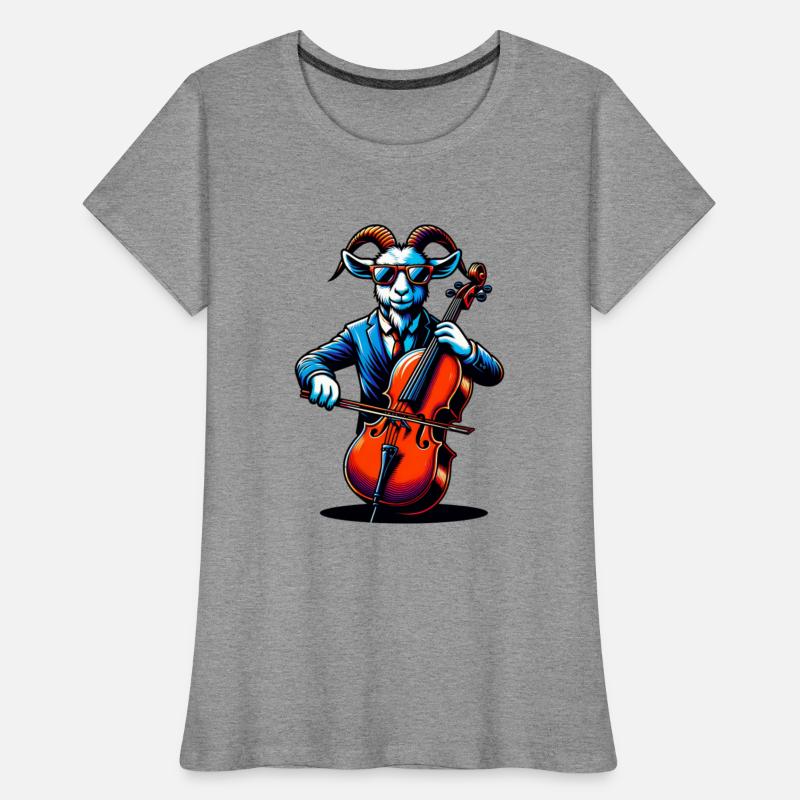 Cool Cello Goat Design Musicians Orchestra