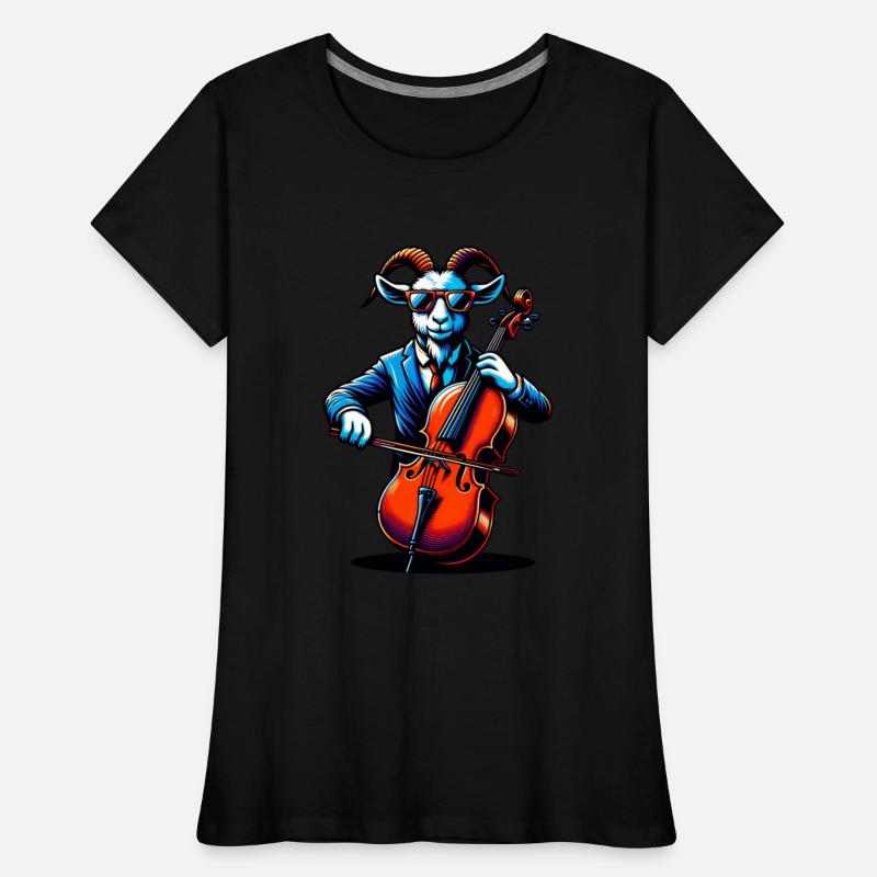 Cool Cello Goat Design Musicians Orchestra