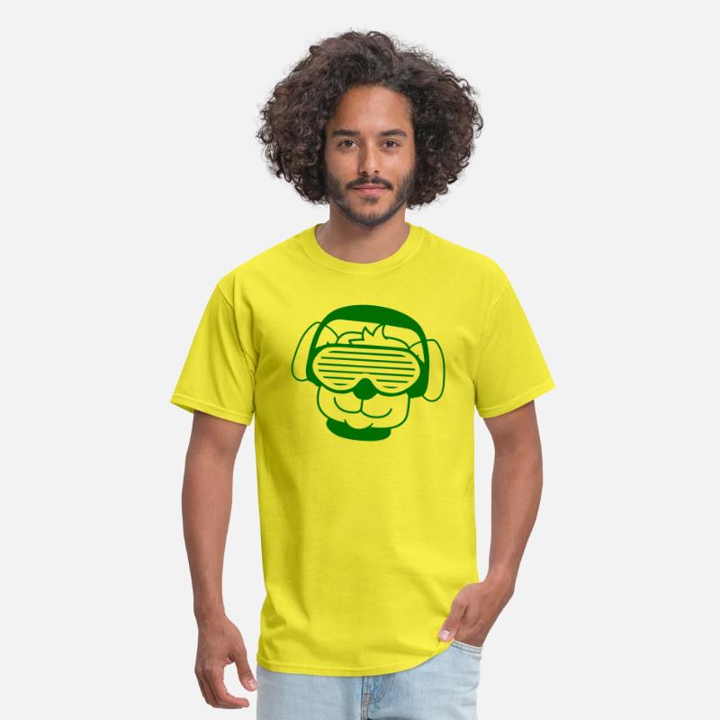 Cool DJ Cute Comic Dog Animal Pet Sunglasses Music