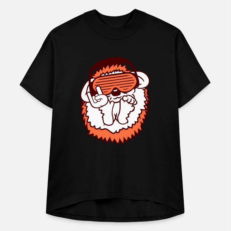 Cool DJ Hedgehog Sunglasses Headphone Music Party