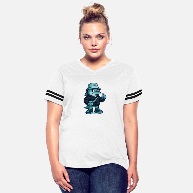 Cool Dolphin in Streetwear Outfit